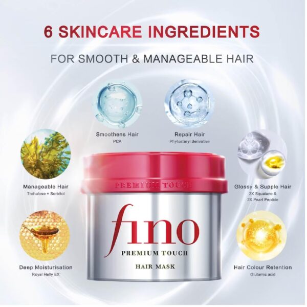 SHISEIDO Fino Premium Touch Hair Mask (230 g) - Image 4