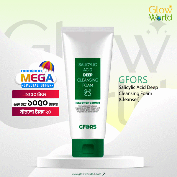 GFORS Salicylic Acid Deep Cleansing Foam (150ml)