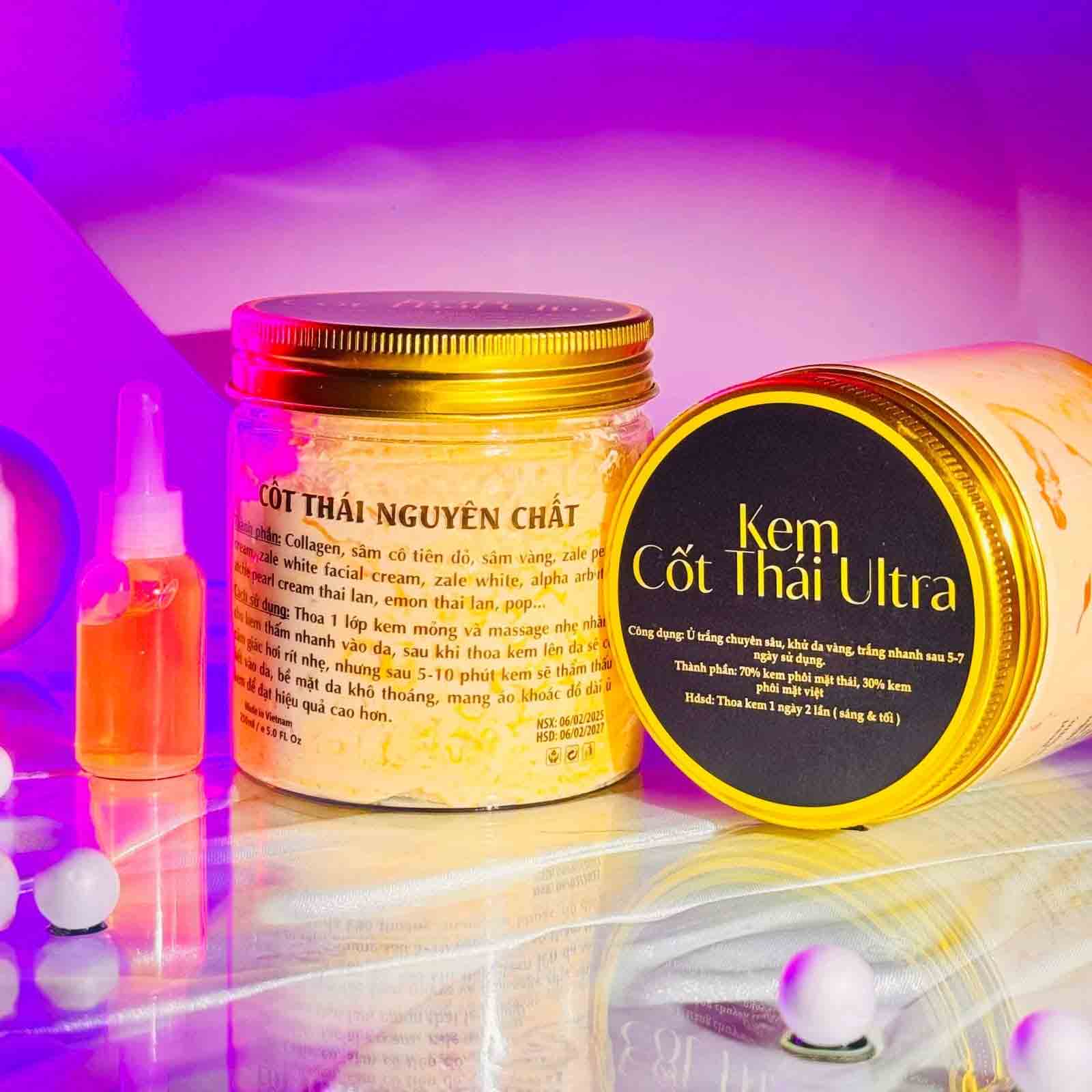 Kem Cot Thai Ultra Body Cream - Soft, Bright & Spot-Free Skin (250ml) - Image 3