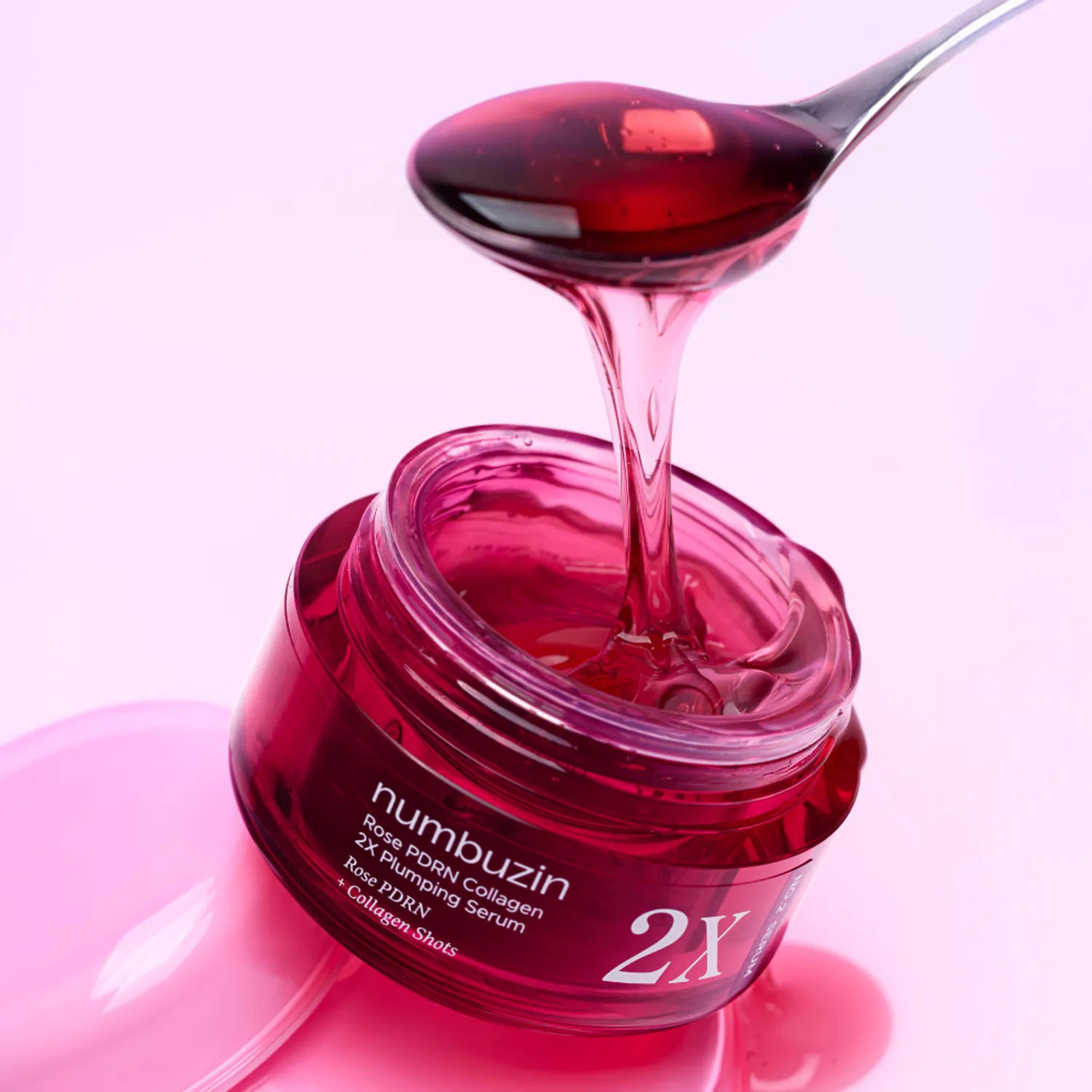 Numbuzin No.2 Rose Collagen Boost Serum – Double the Plump, Glow & Hydration (30ml) - Image 2