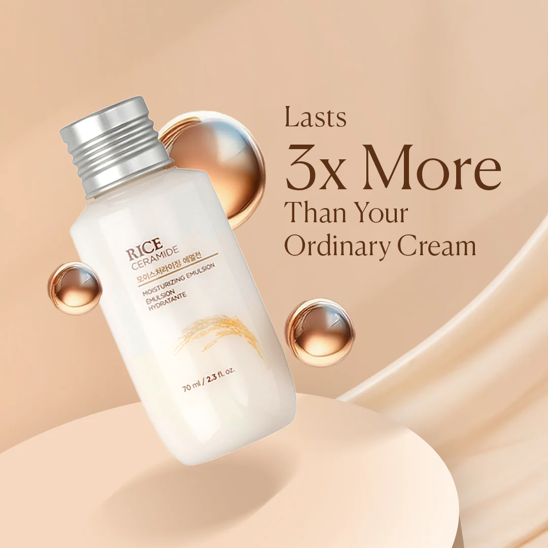 The Face Shop Rice Ceramide Moisturizing Emulsion 150ml - Image 2