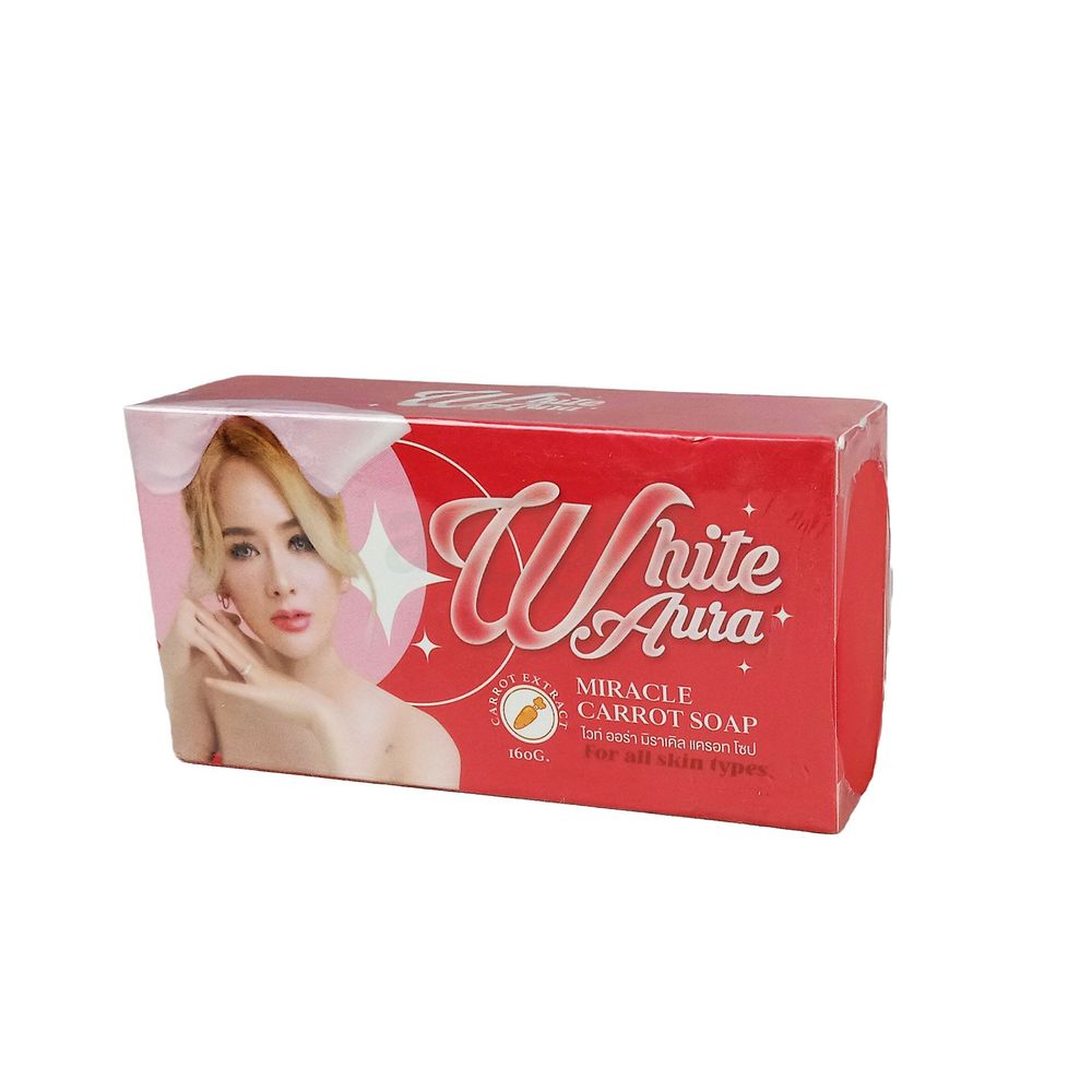 White Aura Miracle Carrot Soap (160 g)
