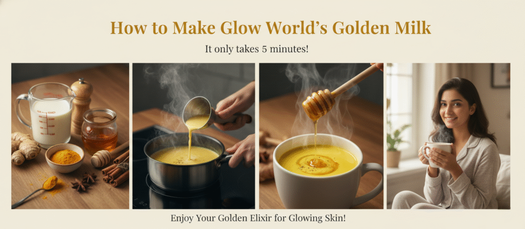 How to make Turmeric milk